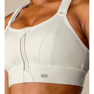 SHEFIT Ultimate Sports Bra 2Luxe (2XL) ivory